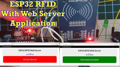 esp32 rfid reader|esp32 rfid web server.